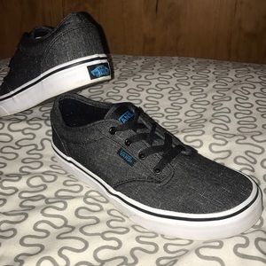 Grey Vans (with silver detail)